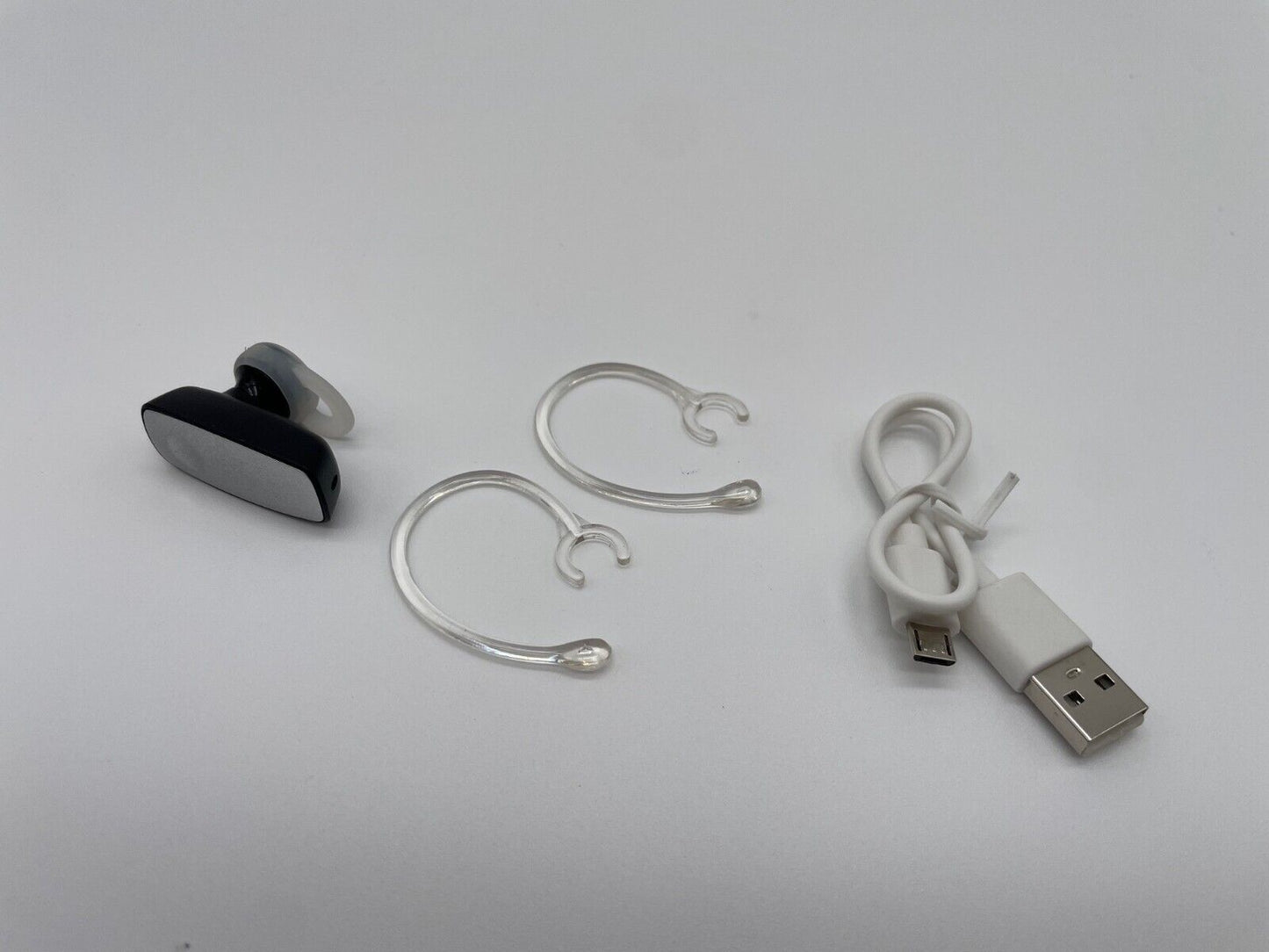 CW Mini Bluetooth Headset BT-516, Silver, Easy Pairing, Single Ear Piece - NEW