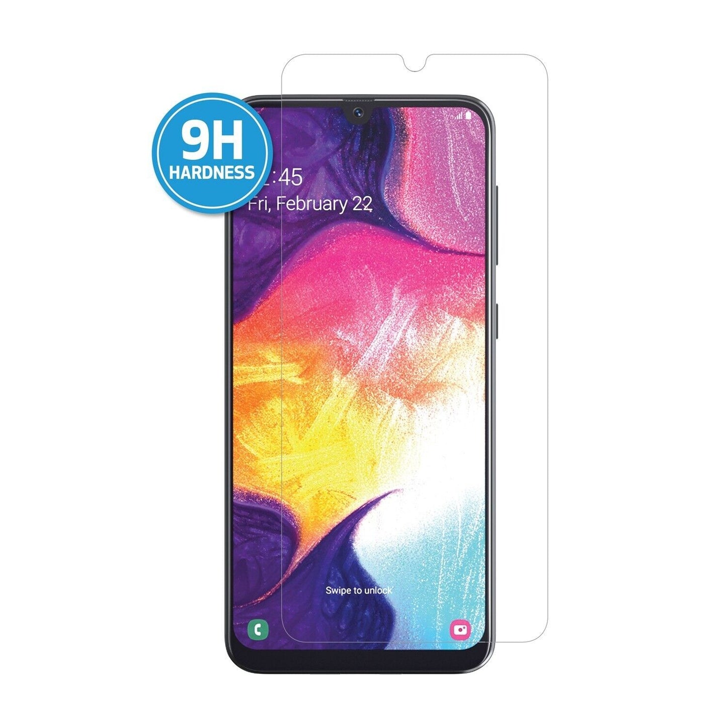 NEW! DuraGlass for Samsung Galaxy A21 Premium Shatter Resistant Screen Protector