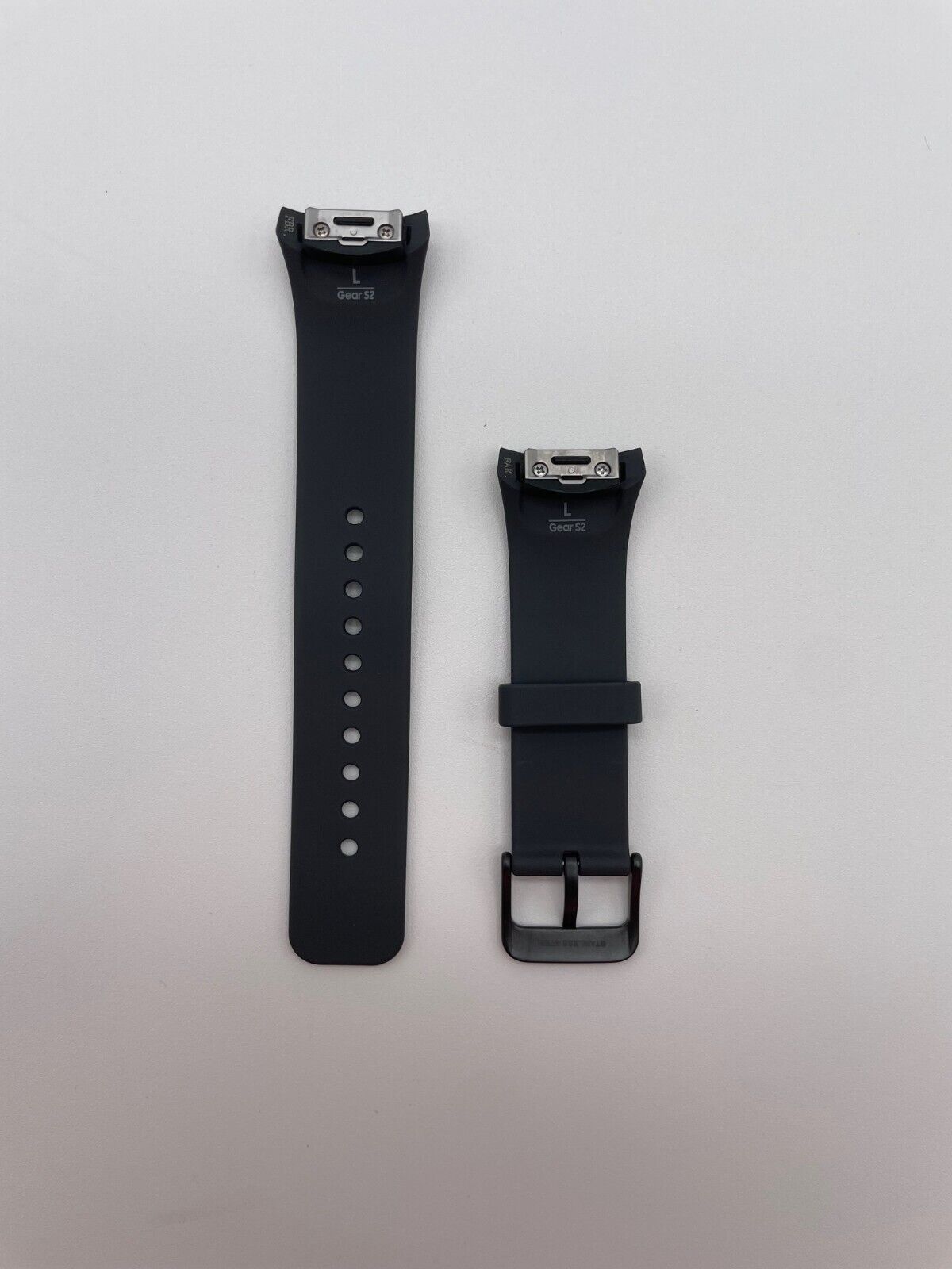 Samsung Gear S2 Smartwatch Band, Small & Large, Dark Gray, Band Only - NEW