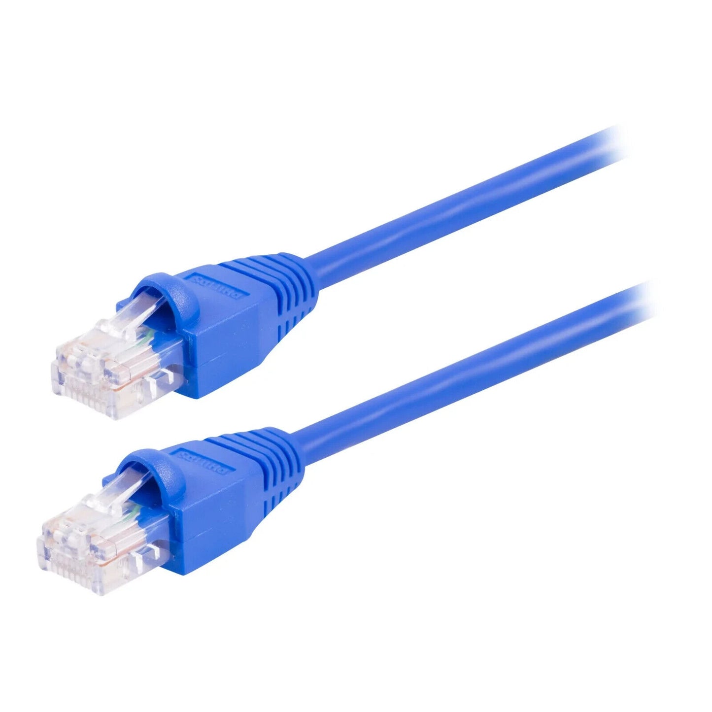 Philips Elite Ethernet Streaming Internet Cable 25 ft. Cat6 Network, Blue - NEW