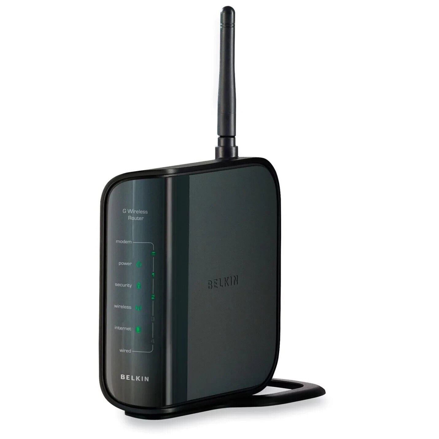 Belkin - Black F5D7234-4 G Wireless Router Cable / DSL Router