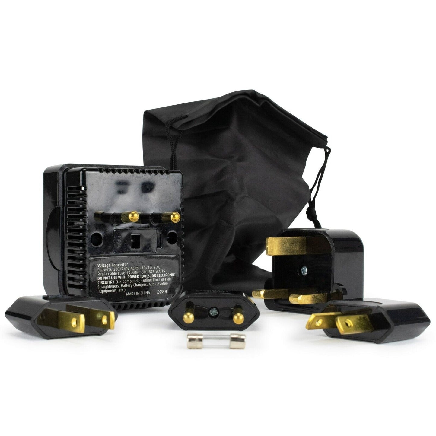 Miami Carry On International Converter & Plug Set for US, EUR, UK & AUS - NEW