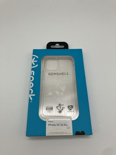 Speck Products GemShell iPhone 12 Mini Case/5.4" 2020, Clear/Clear (137596-5085)