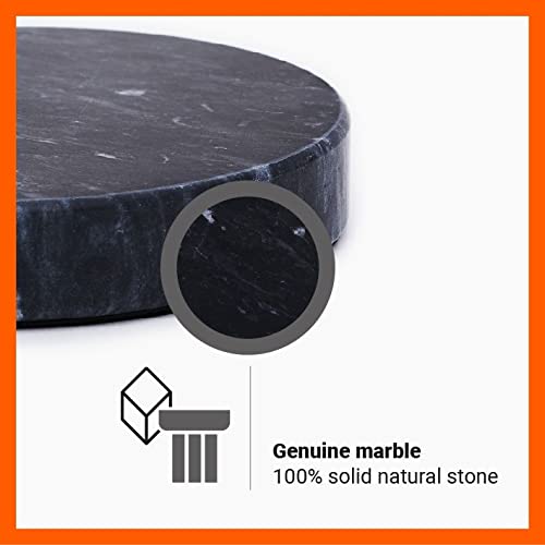 High-power charger ~ Wireless Charging Stone for Smartphone, Marble Black