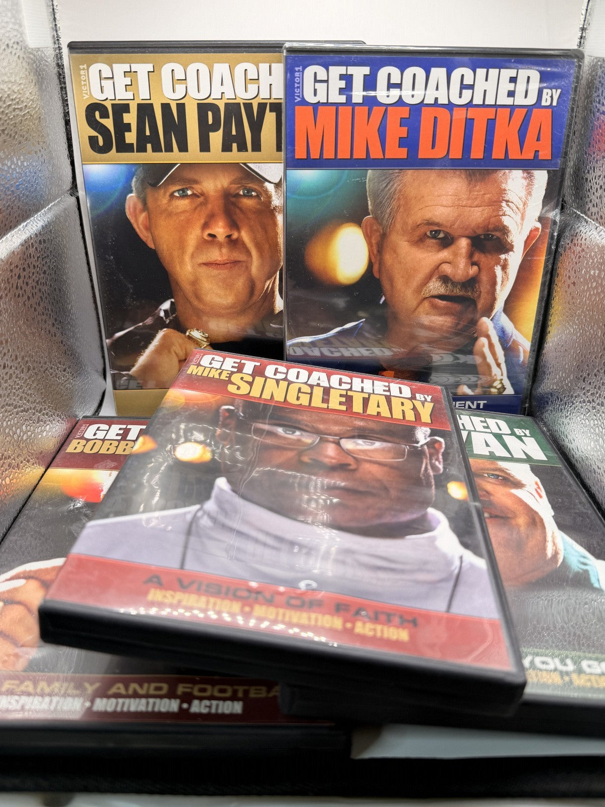 Get Coached: The Complete Series Vol 1 – Ditka, Payton, Ryna, Singletary, Bowden