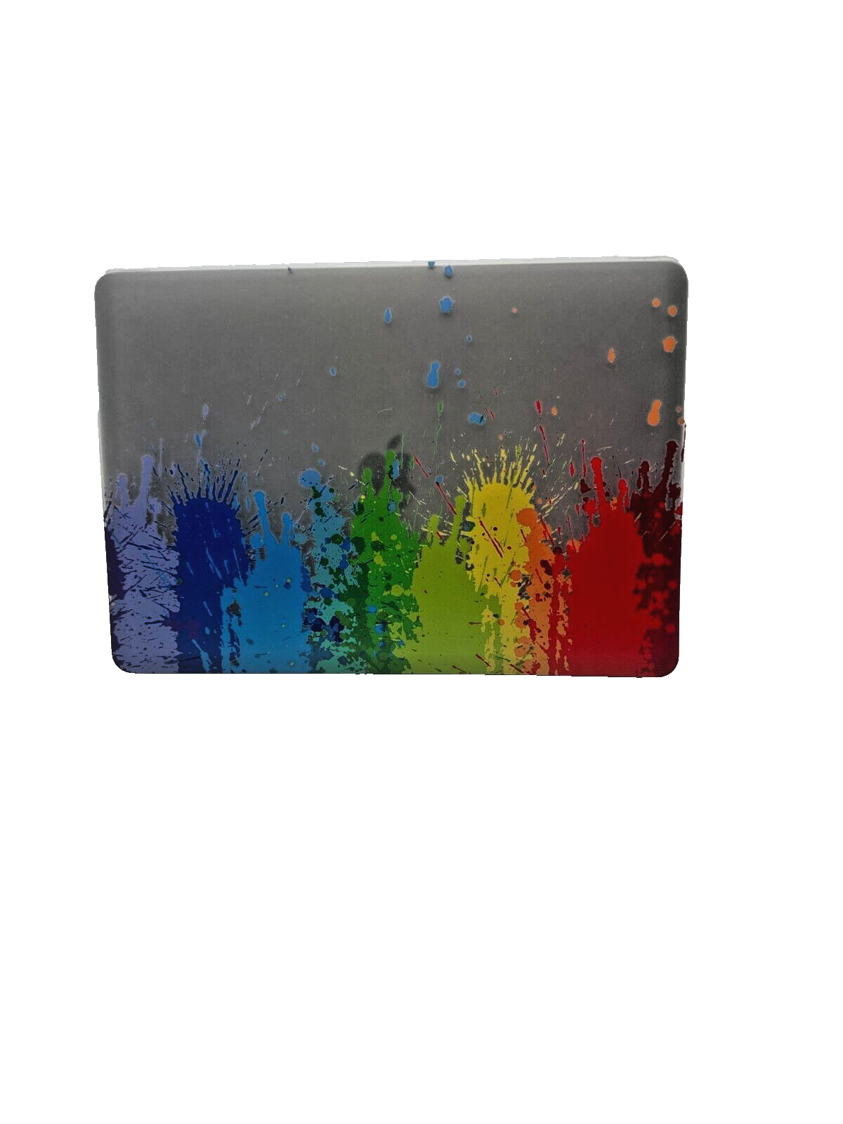 For MacBook New Pro 13" Hard Shell Cover - Paint Splashes w/Keyboard cover
