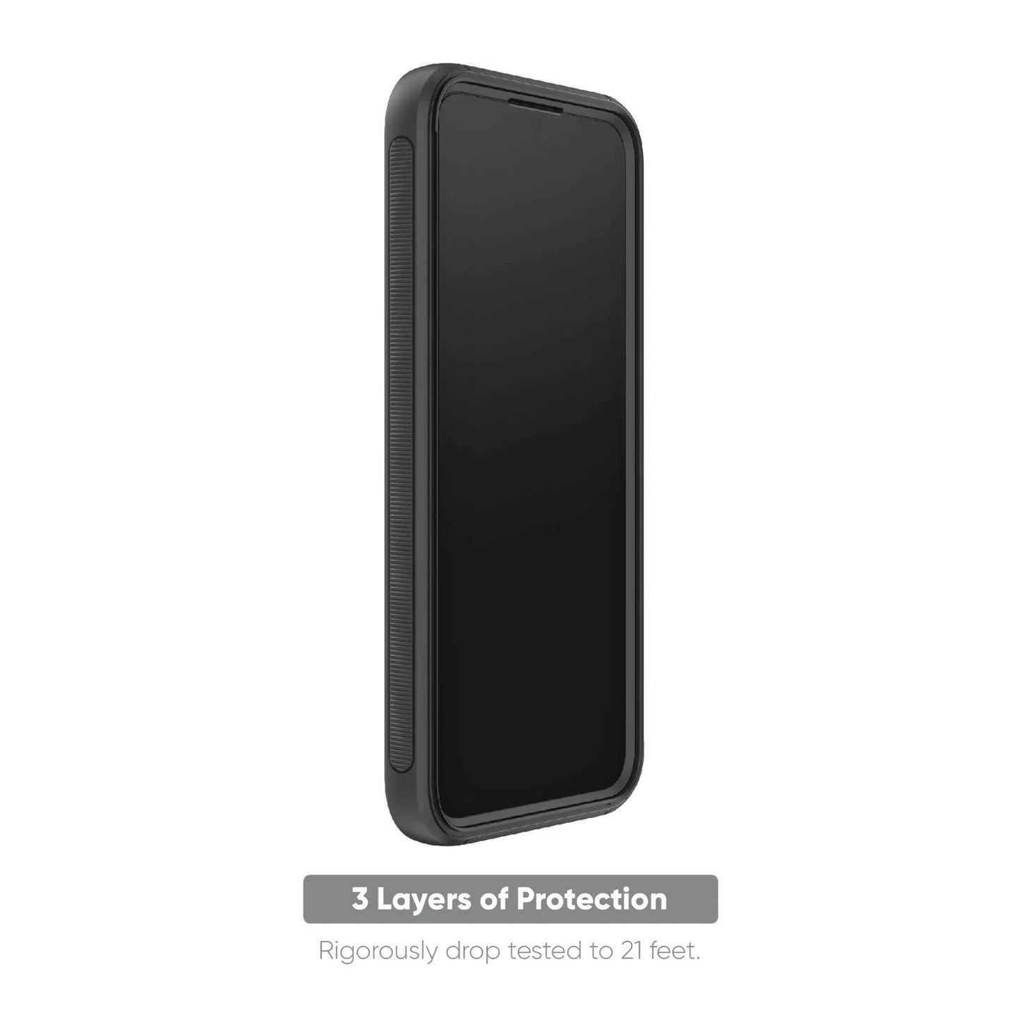 ONN. Rugged Phone Case for moto G STYLUS LTE (2023) - (Black)