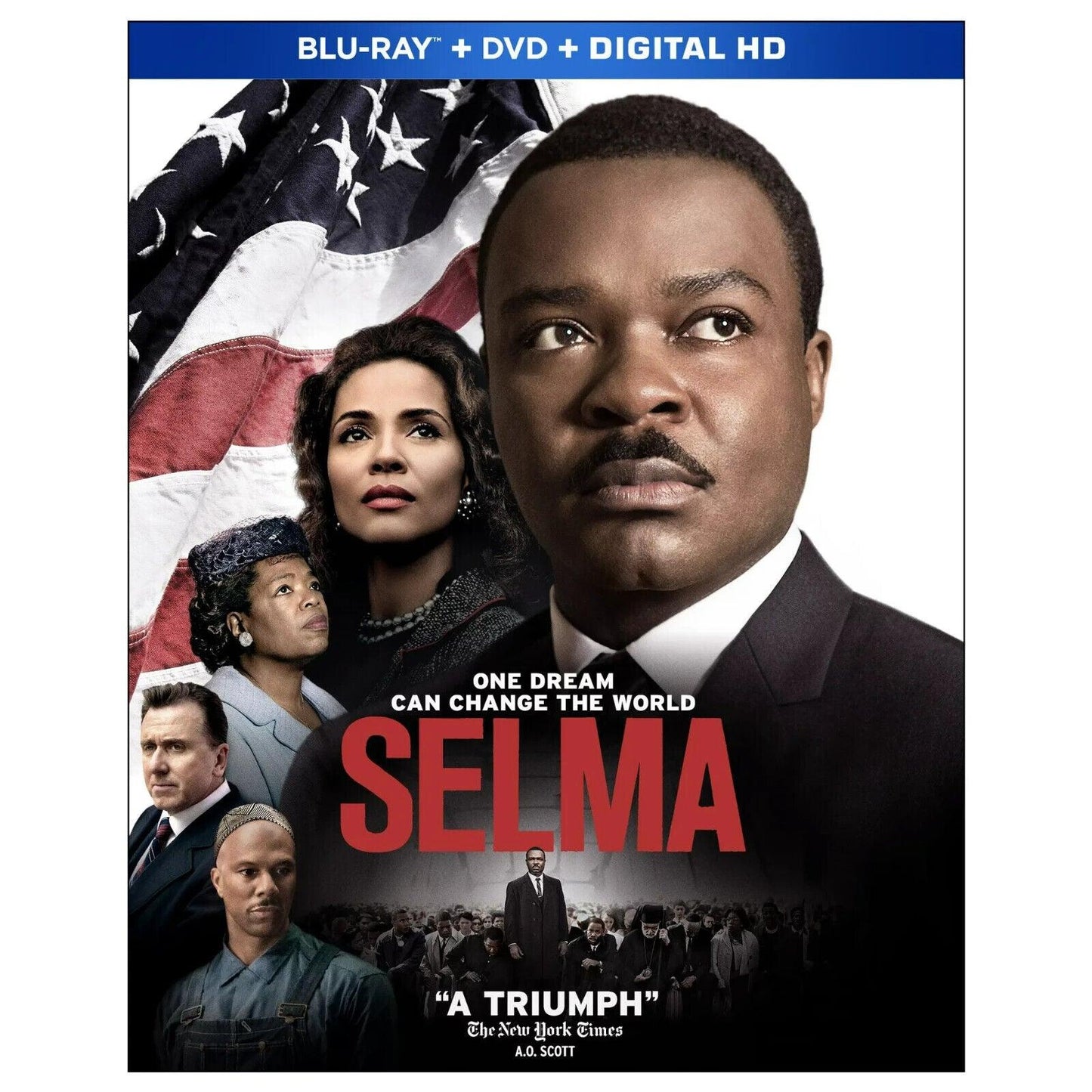 BRAND NEW SEALED! Selma: One Dream Can Change the World (Blu-ray/DVD/Digital)