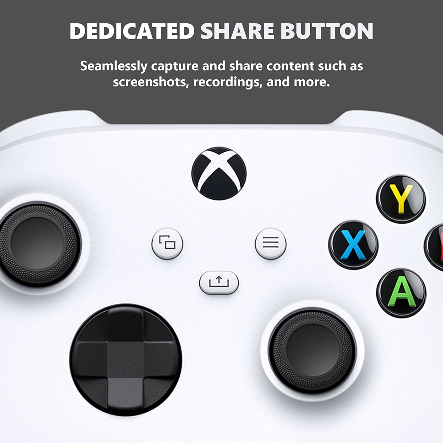 Xbox Wireless Controller/ White Series X|S, One, Windows PC, Android & iOS