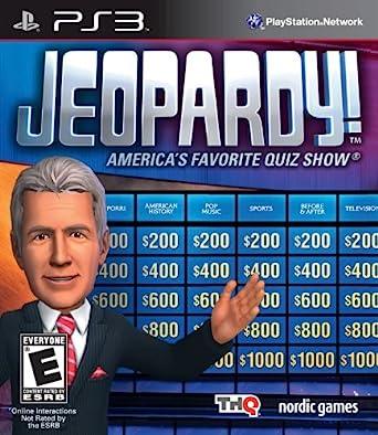 Jeopardy (Sony PlayStation 3/Play Station 3/ PlayStation3/ PS3, 2012)