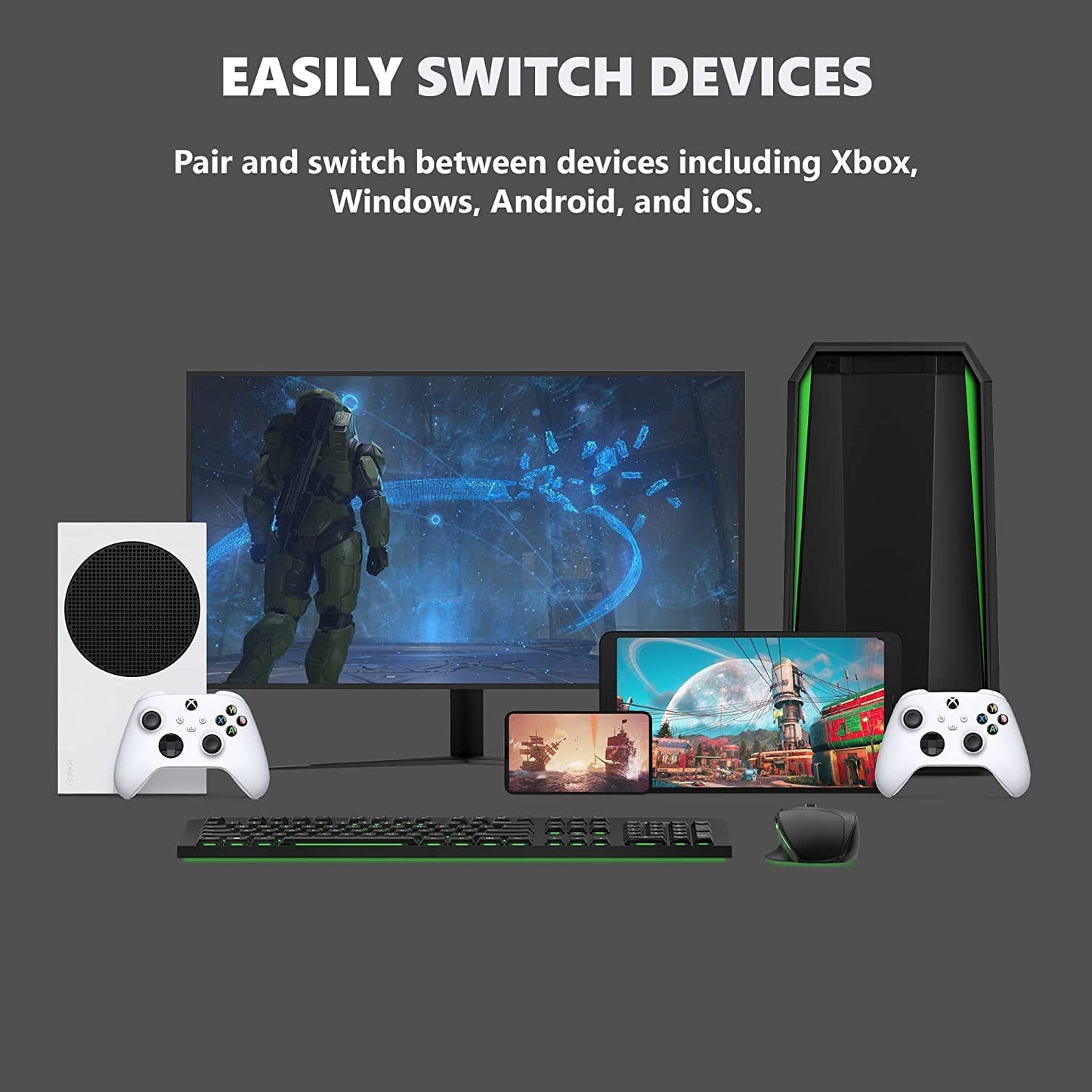 Xbox Wireless Controller/ White Series X|S, One, Windows PC, Android & iOS