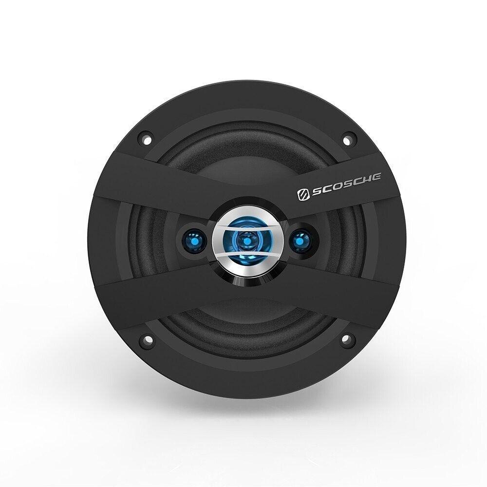 Scosche 160 Watts Peak/40 Watts RMS (Per Speaker) 5.25" 4-Way Speaker HD-5254F