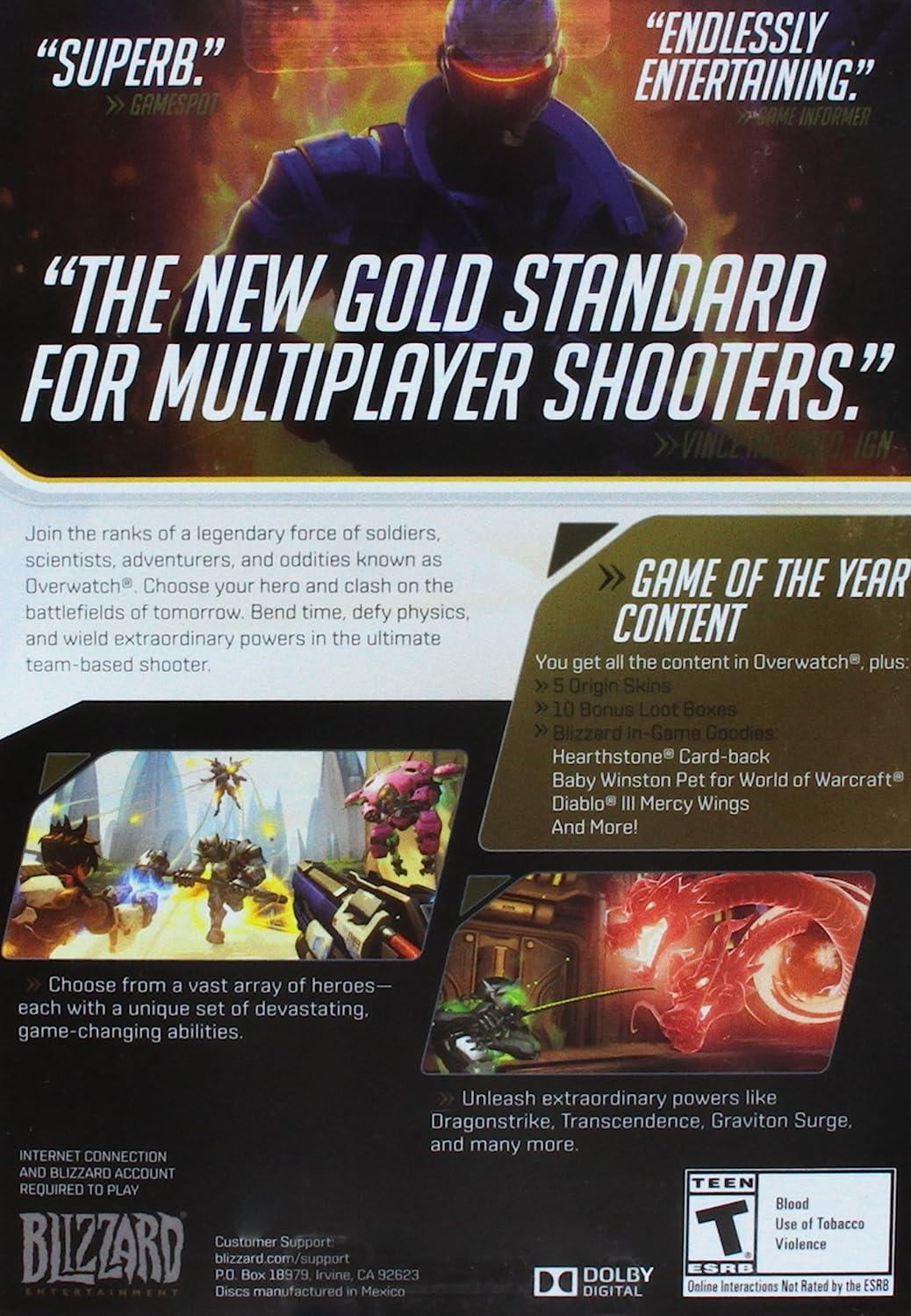 Overwatch: Game of the Year Edition (PC, 2017)