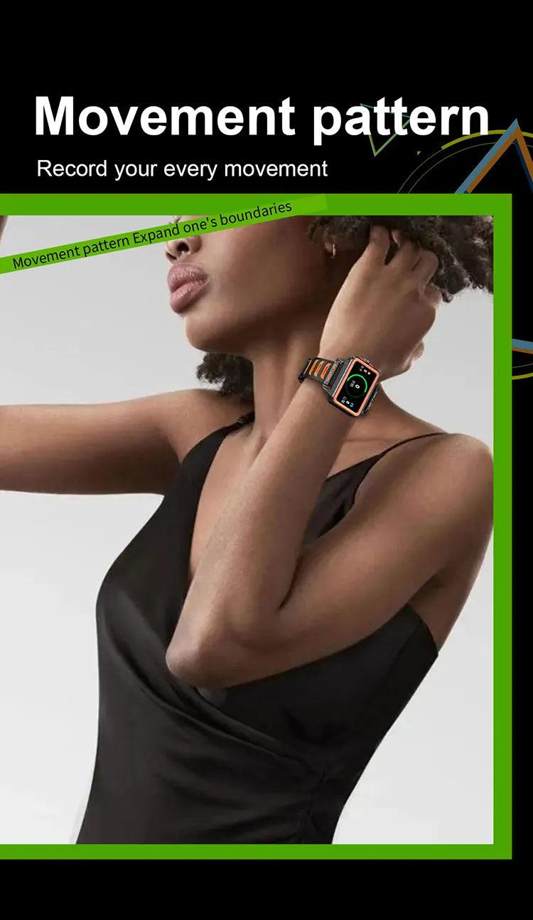 2023 New Trending Fashion Smart Watches For Women Kids Colorful Rectangular Large Screen Smartwatch Unisex reloj