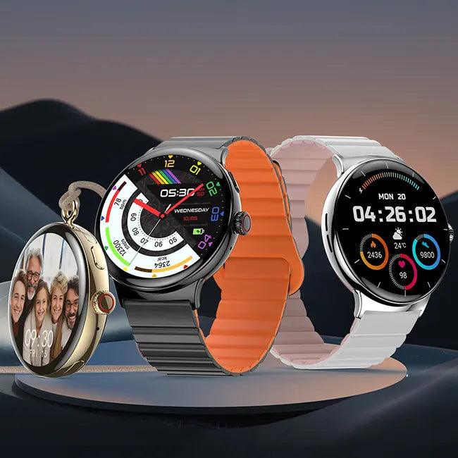 2024 New 1.43 Inch Amoled Screen Fitness Smart Watch 300 mAh Large Battery Waterproof Multiple Style Pocket Smartwatch LA99