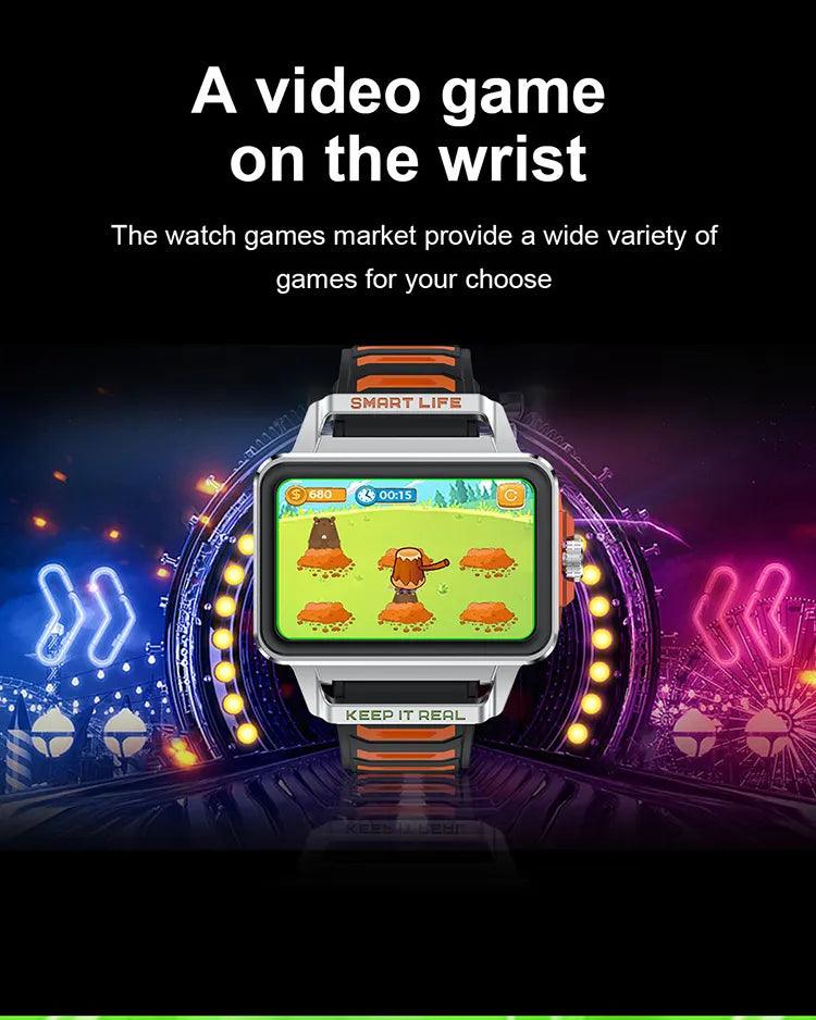 2023 New Trending Fashion Smart Watches For Women Kids Colorful Rectangular Large Screen Smartwatch Unisex reloj