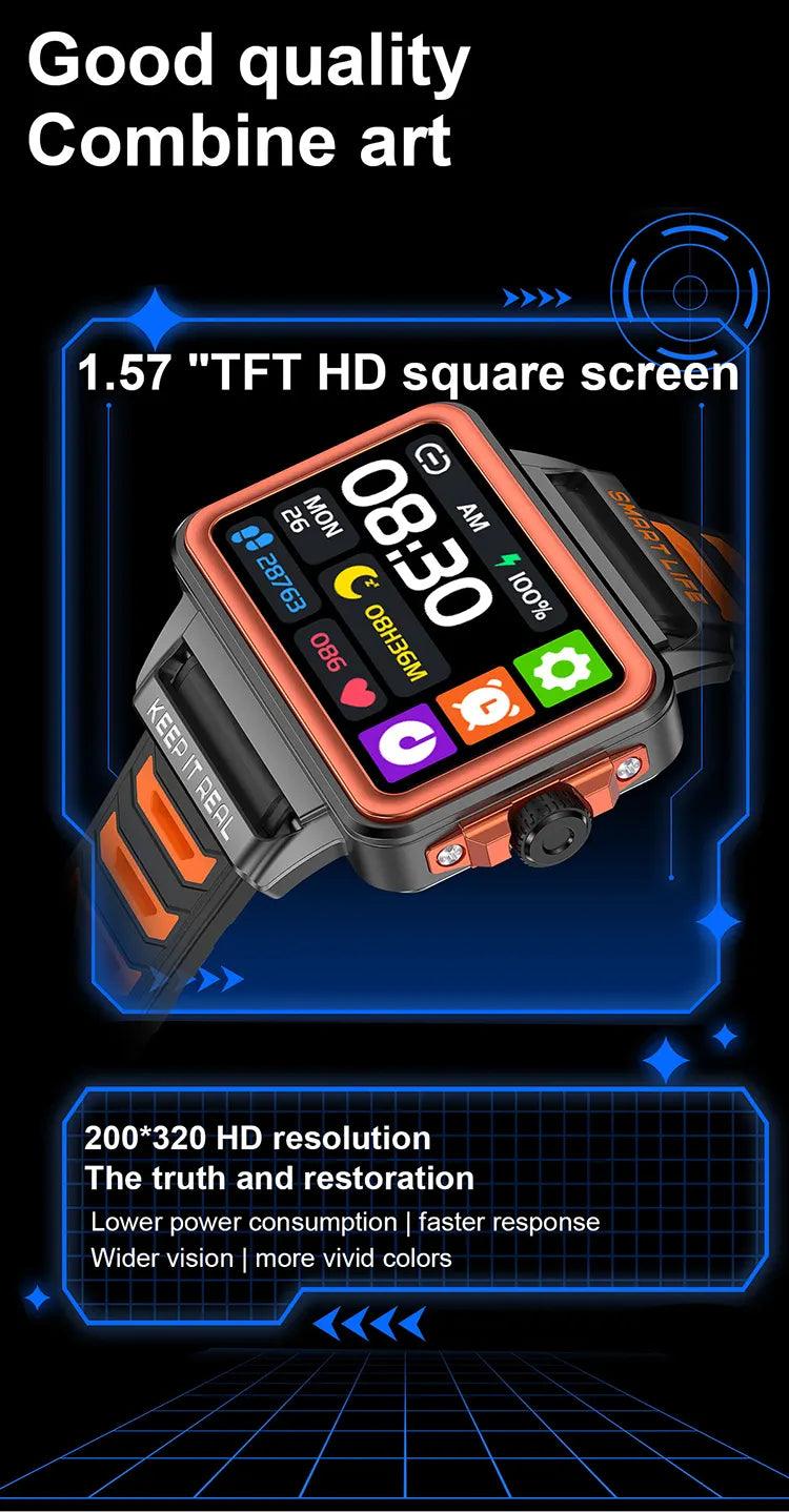 2023 New Trending Fashion Smart Watches For Women Kids Colorful Rectangular Large Screen Smartwatch Unisex reloj