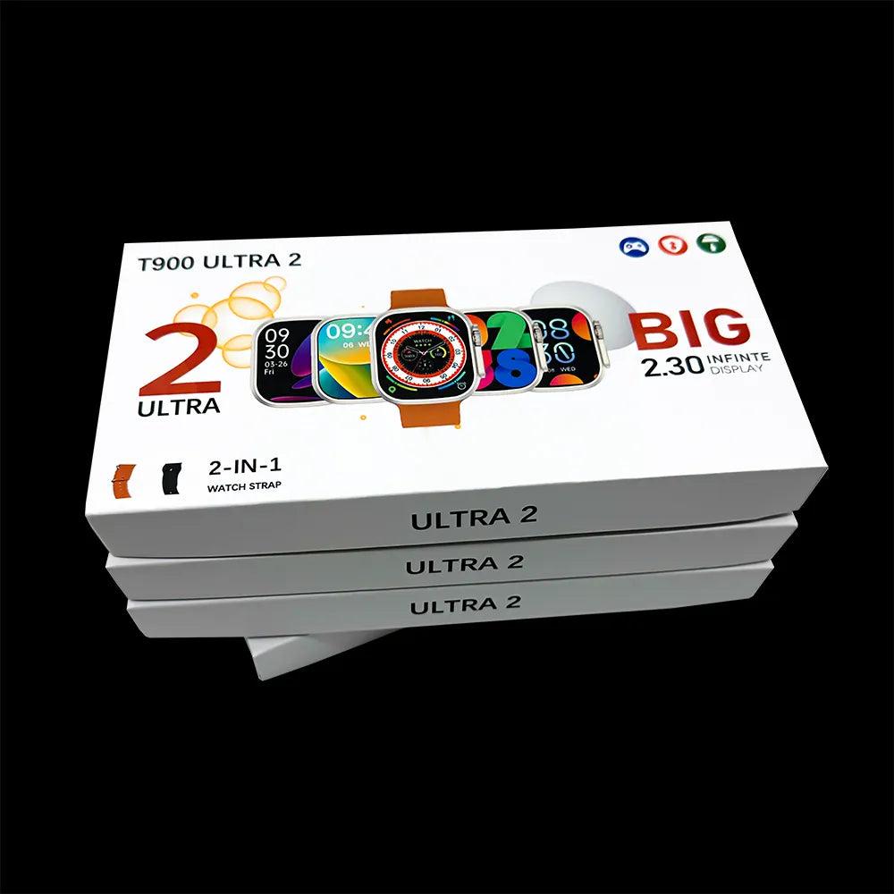 2023 Newest T900 Ultra 2 Full Touch Screen Smartwatch Serie 9 Reloj Inteligente Wireless Charging Smart Watch T900 ultra 2