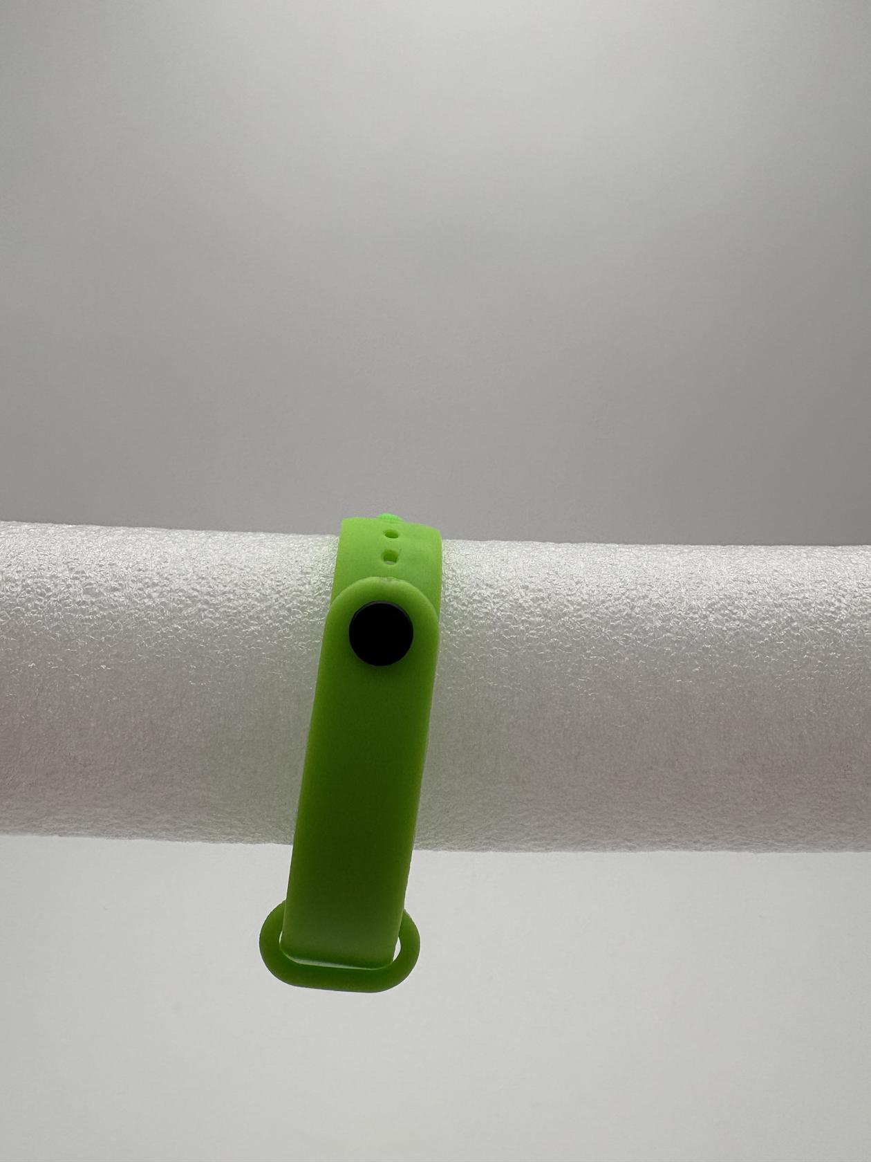 Smart Watch M8 Silicone Heart Rate Sport Watch for Kids- Green With Cactus