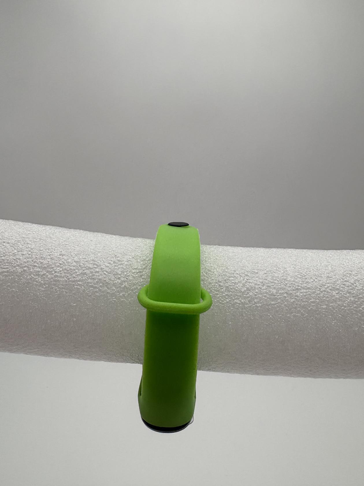 Smart Watch M8 Silicone Heart Rate Sport Watch for Kids- Green With Cactus