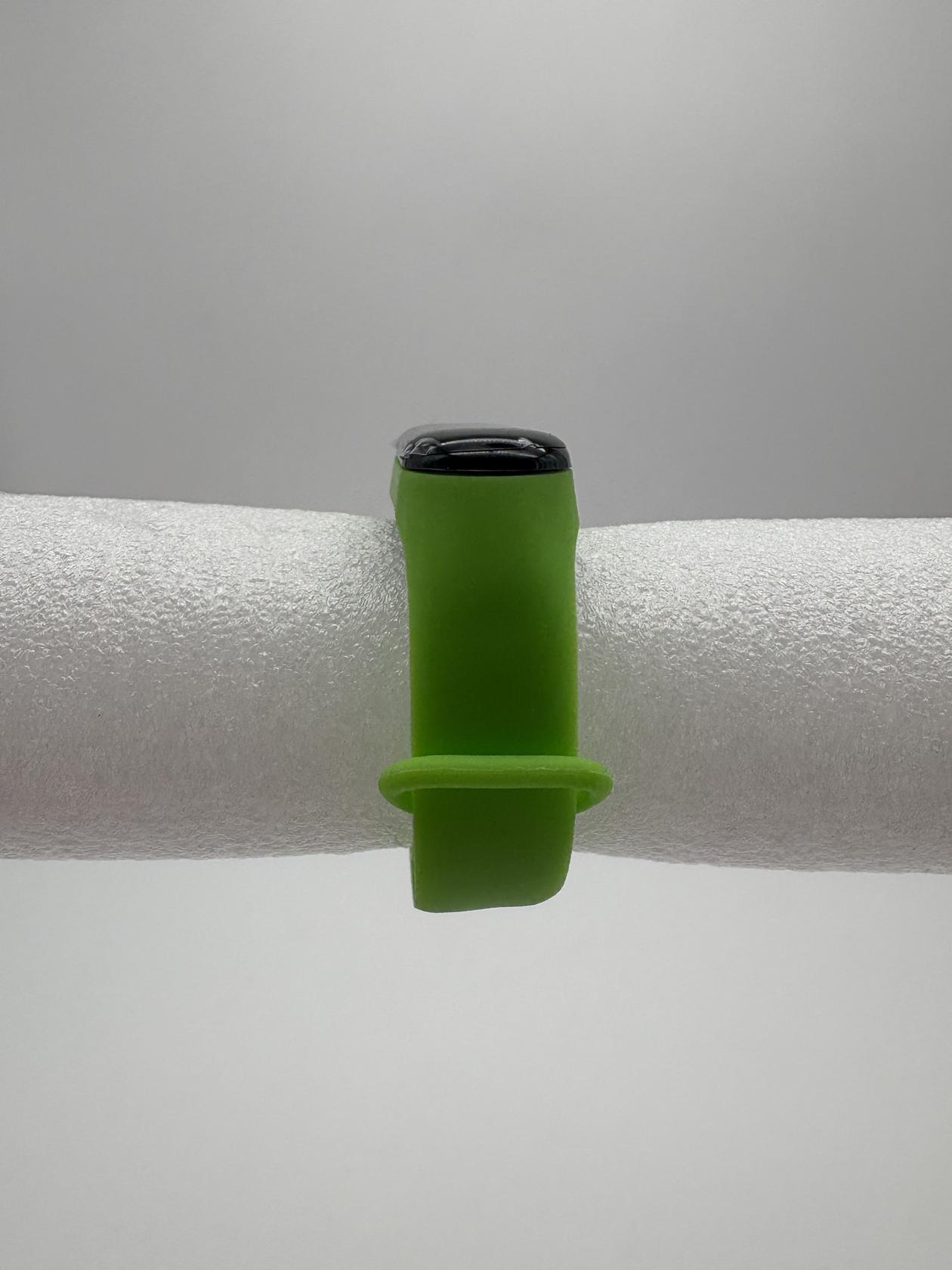 Smart Watch M8 Silicone Heart Rate Sport Watch for Kids- Green With Watermelon