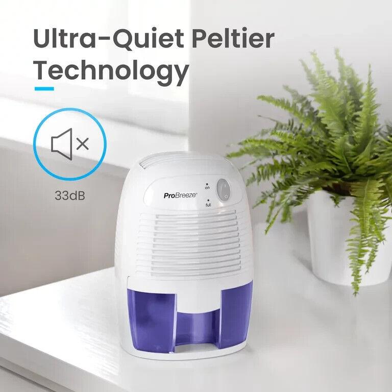 Pro Breeze Mini Dehumidifier 17 FL oz. up to 250 sq. feet - PB-02RT-US