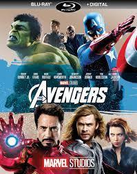 Marvel's The Avengers (Blu-ray + DVD, 2012) w/ Slip Cover