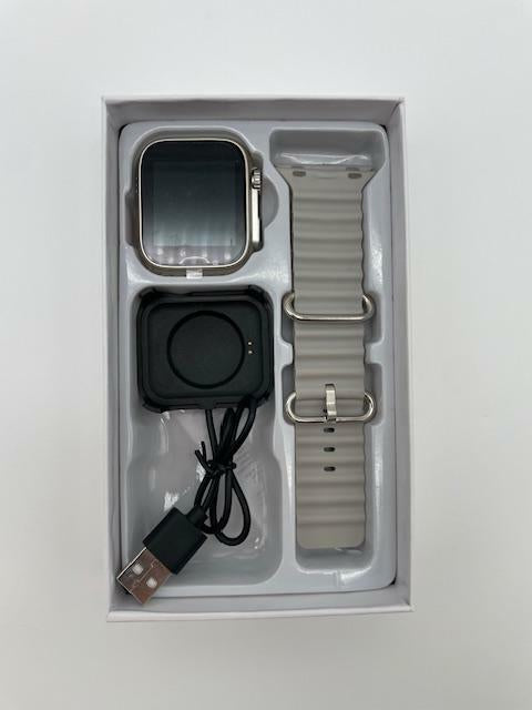 FitPro T500 U L T R A Smart Watch, 45mm Silicone Watch Band - GRAY