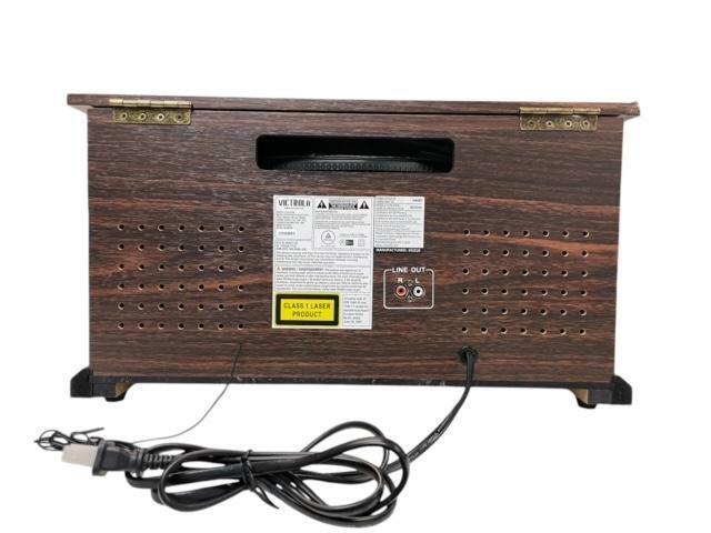 Victrola 6-in-1 Turntable w/ BT, CD, Cassette, Radio & Aux - USED - READ NOTES!!