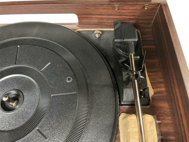 Victrola 6-in-1 Turntable w/ BT, CD, Cassette, Radio & Aux - USED - READ NOTES!!