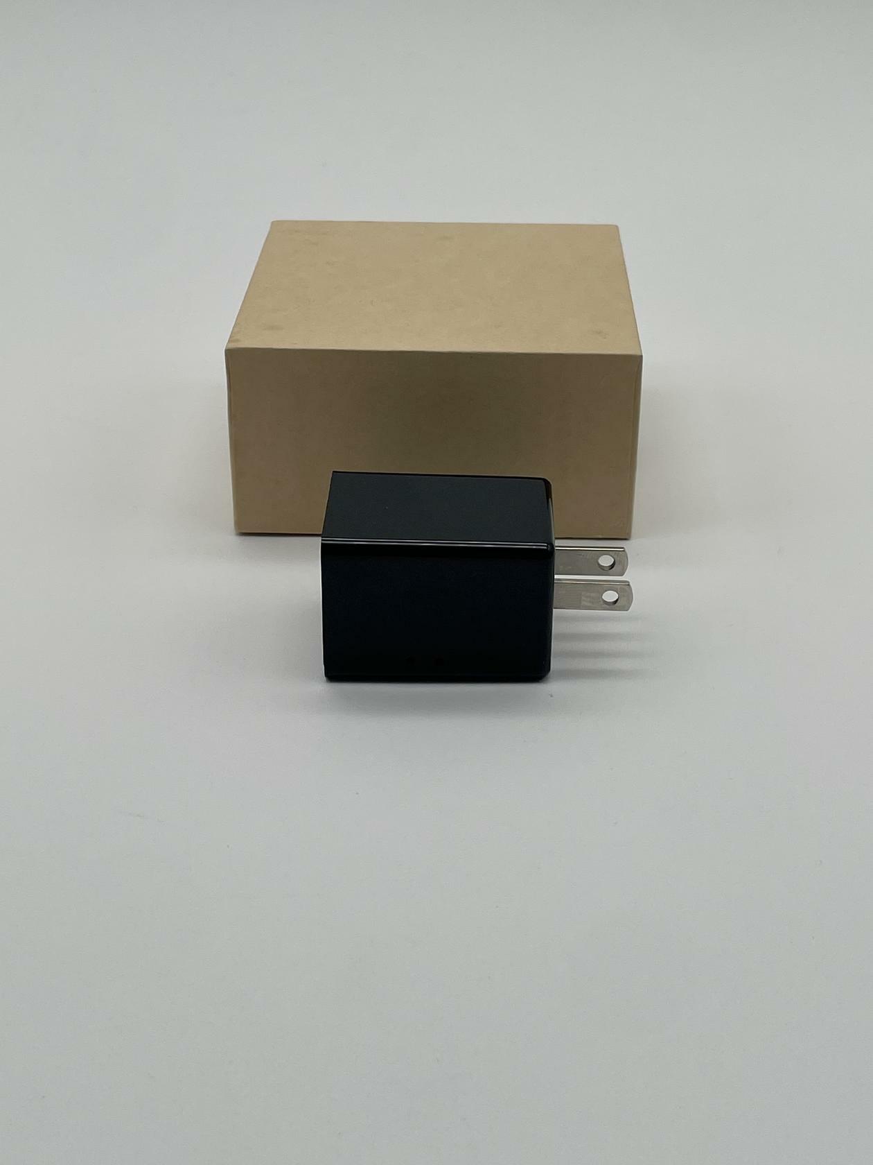 USB Wall Charger Mini Camera with Motion Detection Home Security, WiFi, No Audio