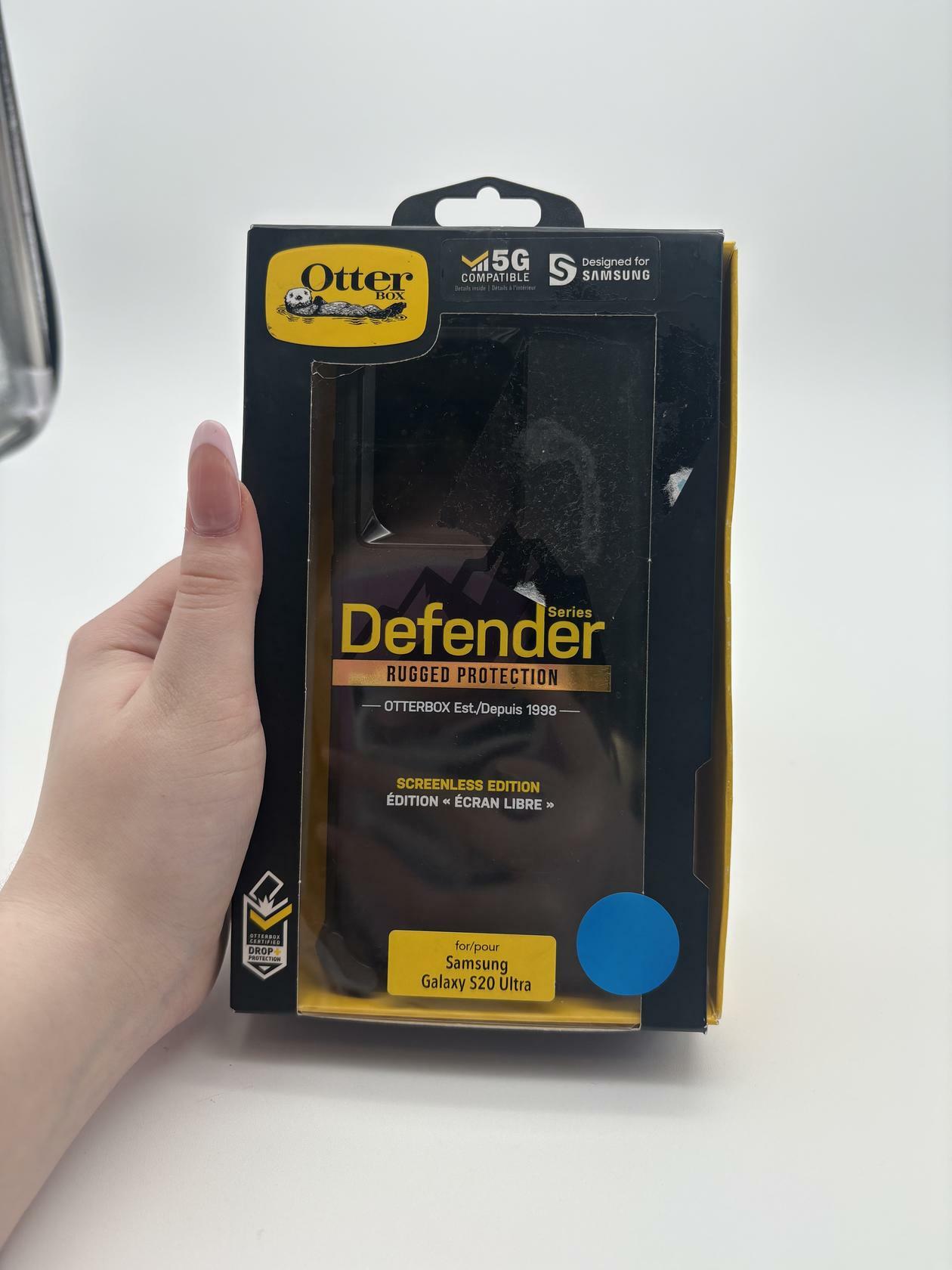 Otterbox Samsung Defender Galaxy S20 Ultra in Black