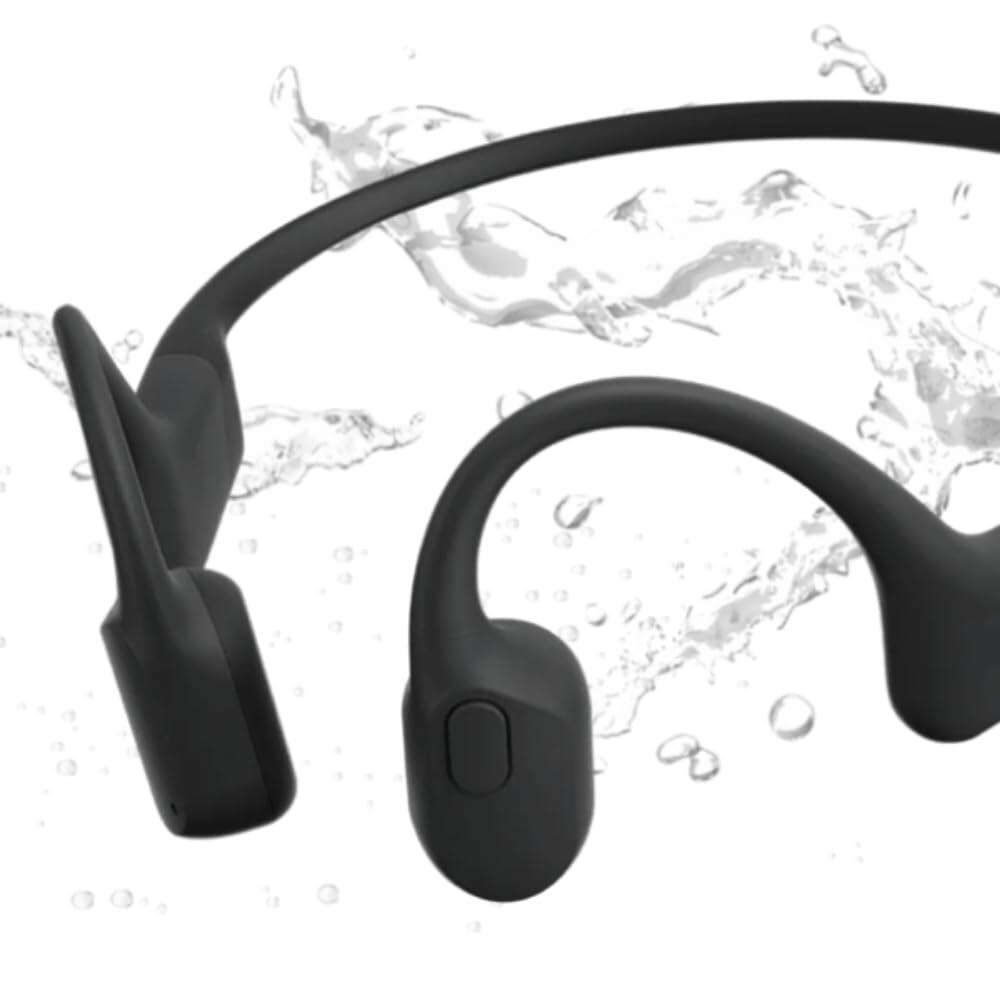 Shokz ~ OpenRun Bone Conduction Open-Ear ~ Endurance Headphones ~ Black