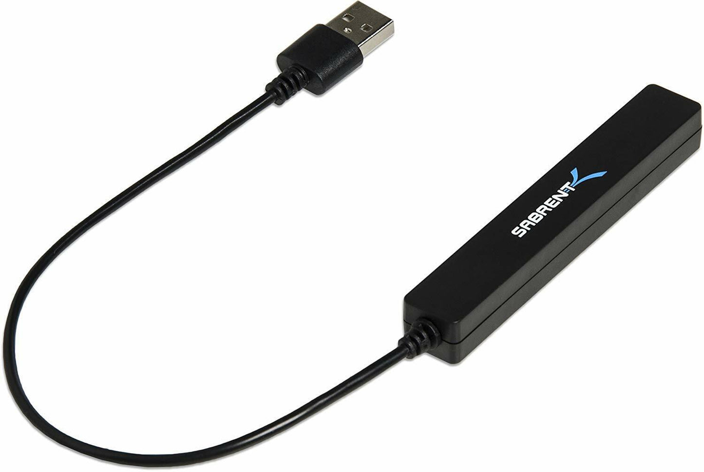 Sabrent 4-Port USB 2.0 Hub - Windows & Mac Compatible - Black