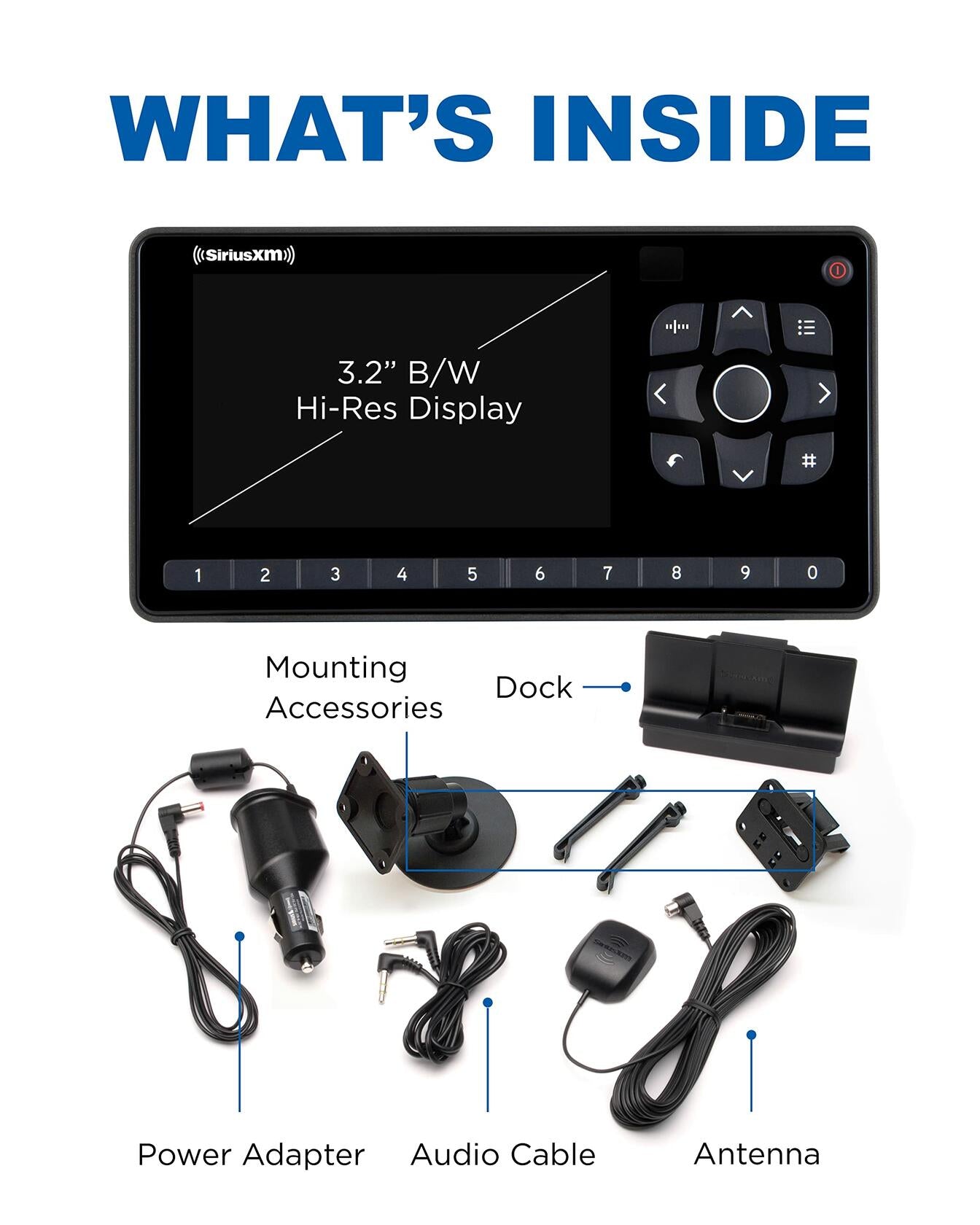 SiriusXM - Onyx EZR Satellite Radio with Vehicle Kit - Black Model:SXEZR1V1