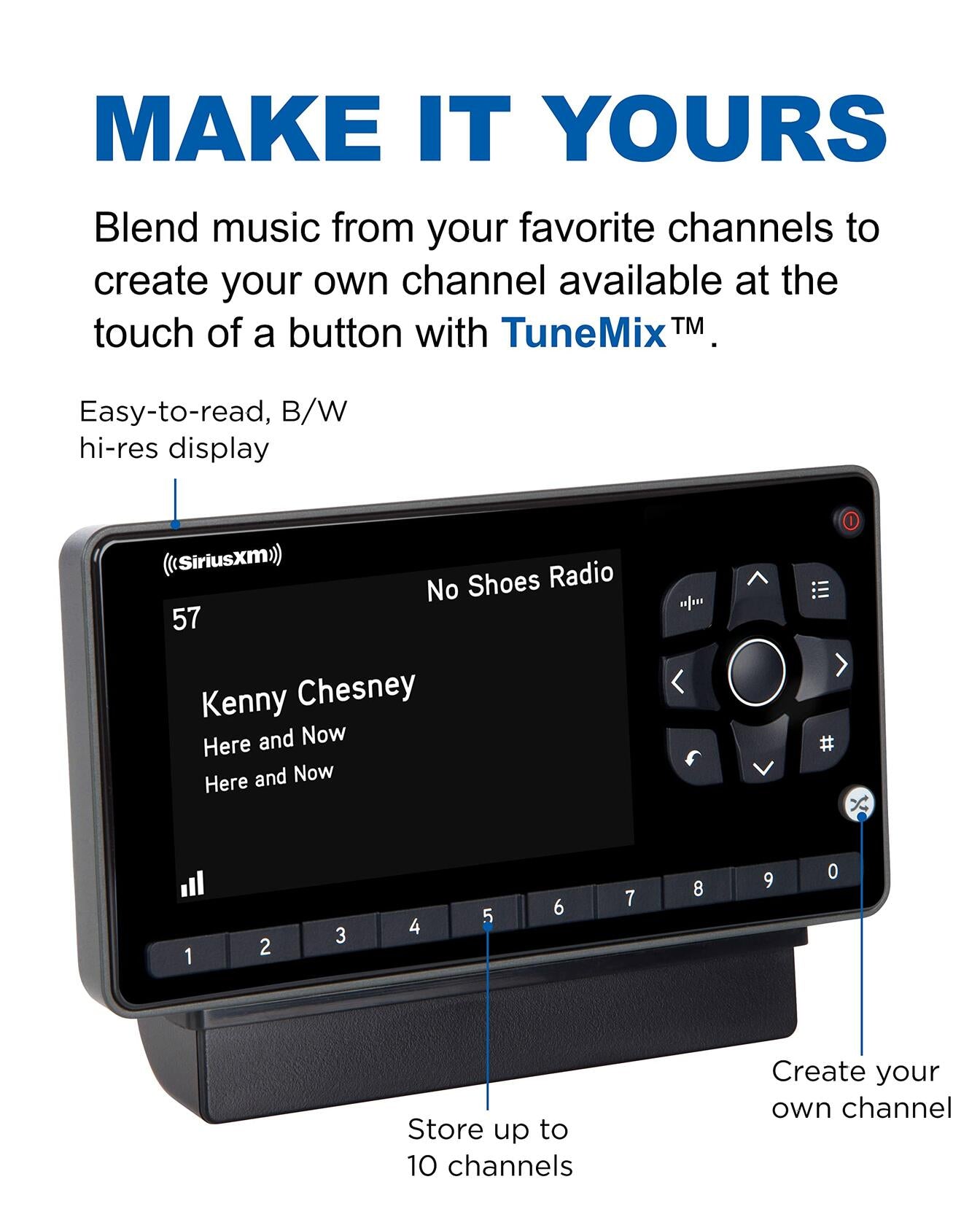 SiriusXM - Onyx EZR Satellite Radio with Vehicle Kit - Black Model:SXEZR1V1