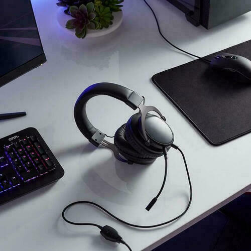 Onn Gaming Headset for PC & Mac w/ 3.5 mm jack - MISSING boom microphone