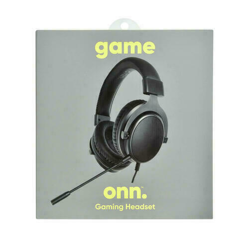 Onn Gaming Headset for PC & Mac w/ 3.5 mm jack - MISSING boom microphone
