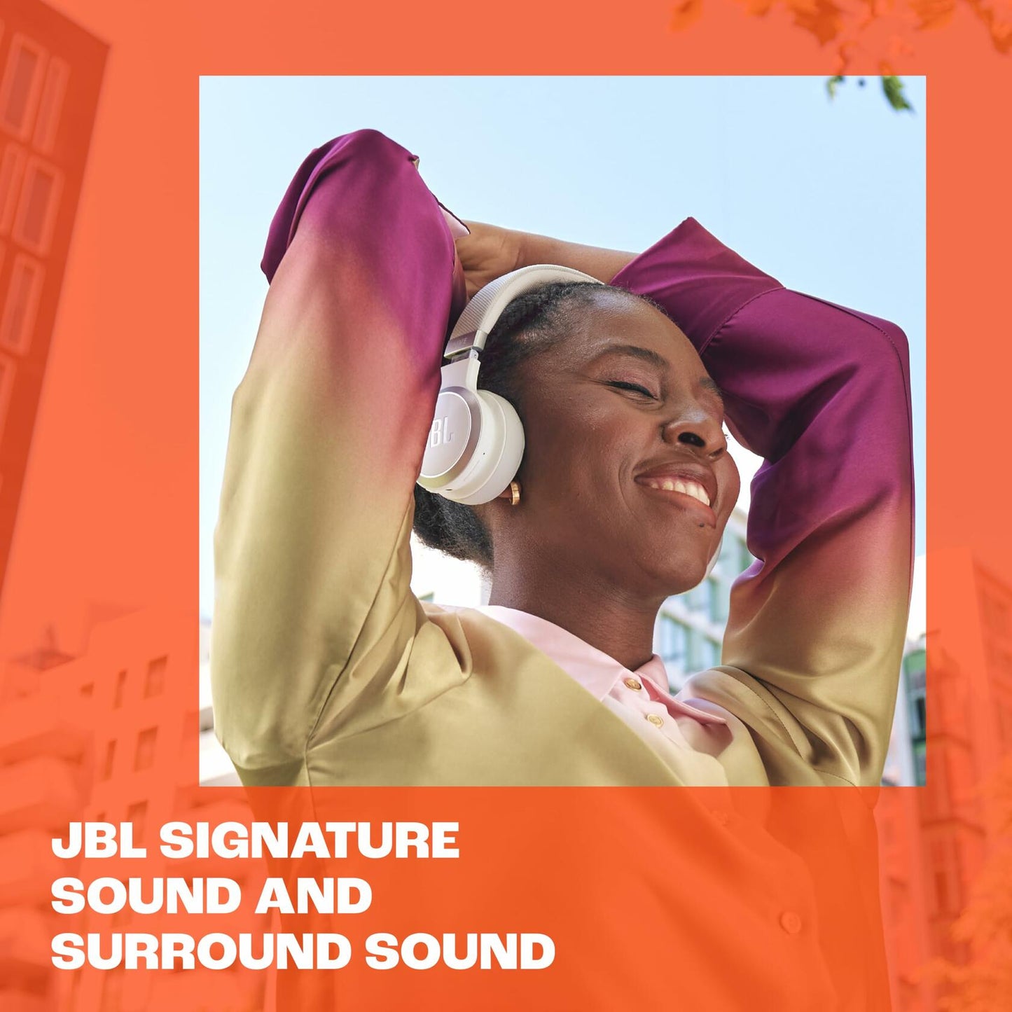 JBL Live 670NC - Wireless On-Ear Headphones, Lightweight, Comfortable Design (Black)