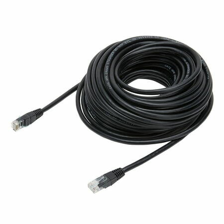 onn. CAT6 Networking Cable 50 ft, Cat6 cable transmits data up to 1 gig per sec