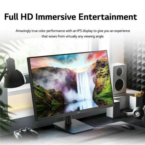 LG 27MP40W 27" Widescreen IPS LCD Monitor-Full HD 1080P *Unoriginal cord*