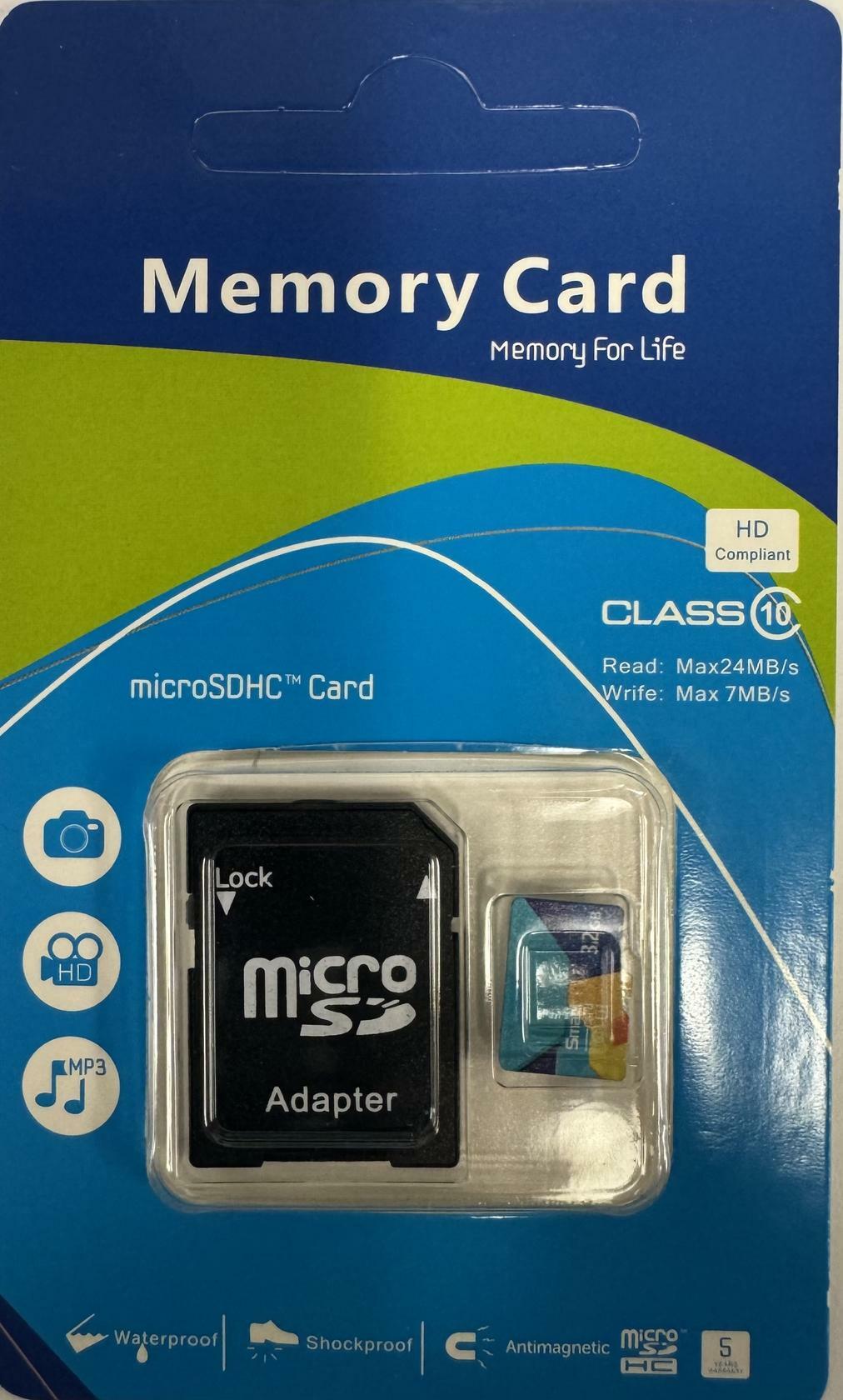 INLAND Micro Center 32GB Class 10 MicroSDHC Flash Memory Card with Adapter