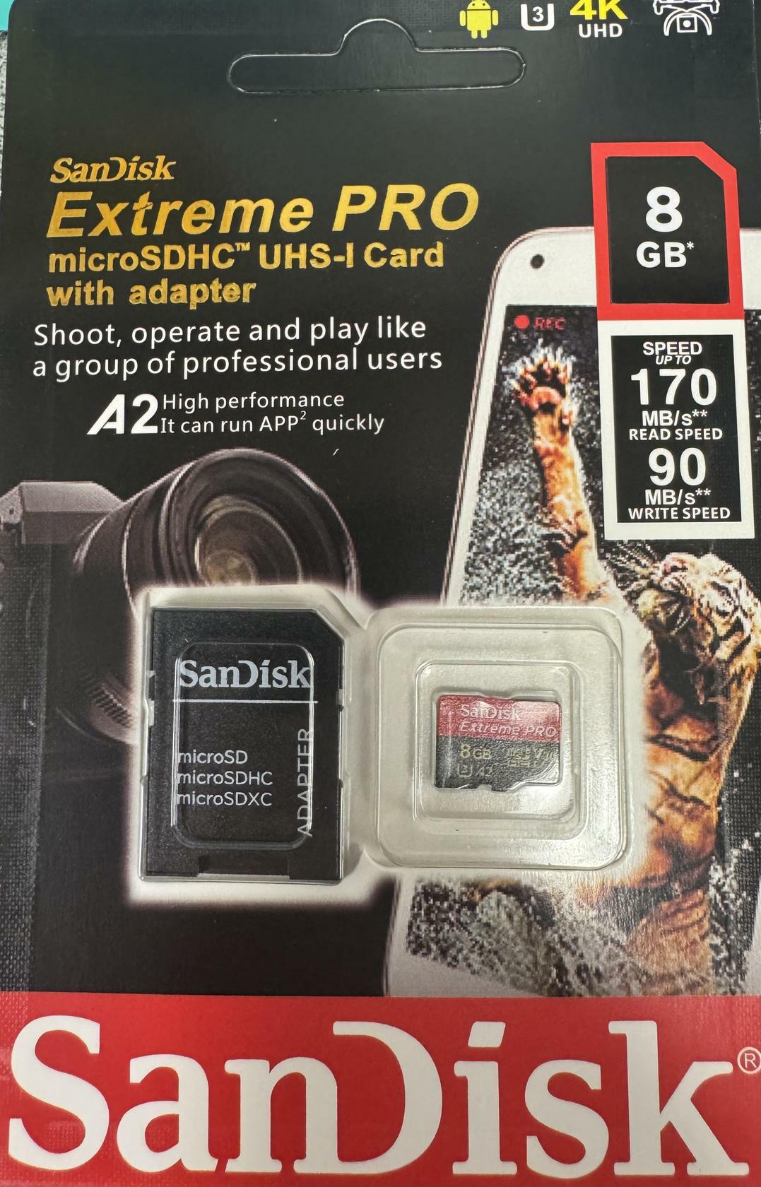 SanDisk Industrial MLC MicroSD SDHC with SanDisk Adapter (8GB)