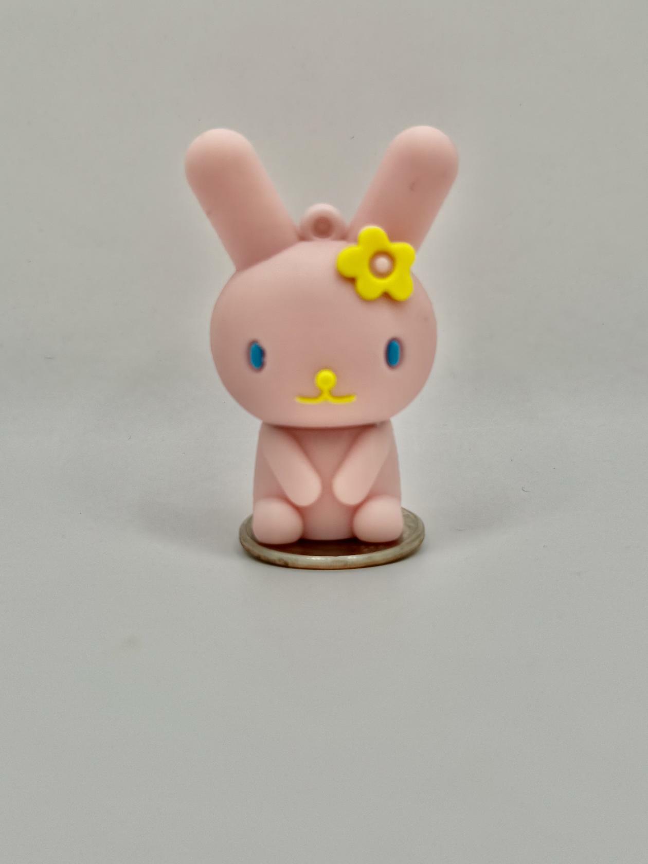 Dinosaur Driver Character USB Flash Drive 8GB | Pink Bunny - Pink
