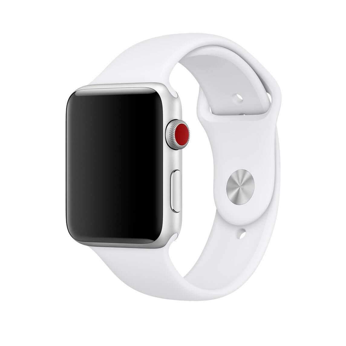 Apple Watch Sport Band (38mm/41mm) - White - Regular