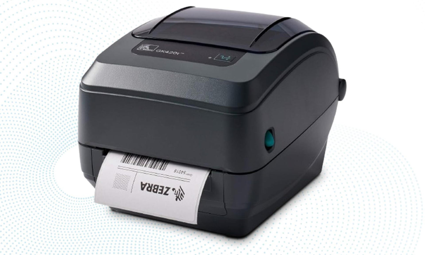 *USED/ FOR PARTS* Zebra GK420T Thermal Printer for Labels *PRINTER ONLY*