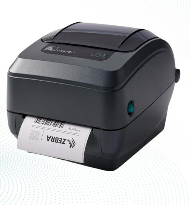 *USED/ FOR PARTS* Zebra GK420T Thermal Printer for Labels *PRINTER ONLY*