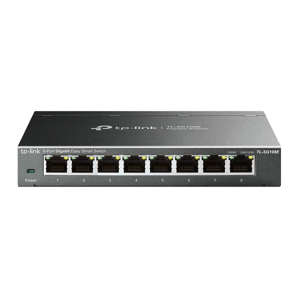 *NO CORDS* TP-Link Network TL-SG108E 8-Port Easy Smart Switch
