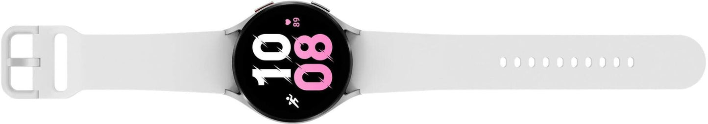 *RESET LIVE DEMO UNIT* SAMSUNG Galaxy Watch 5 44mm, Silver Bezel w/White Band