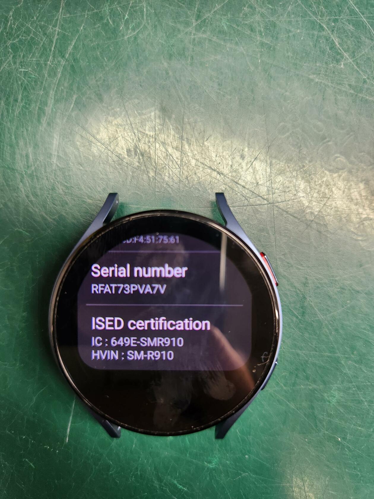 *RESET LIVE DEMO UNIT* SAMSUNG Galaxy Watch 5 44mm, Silver Bezel w/White Band